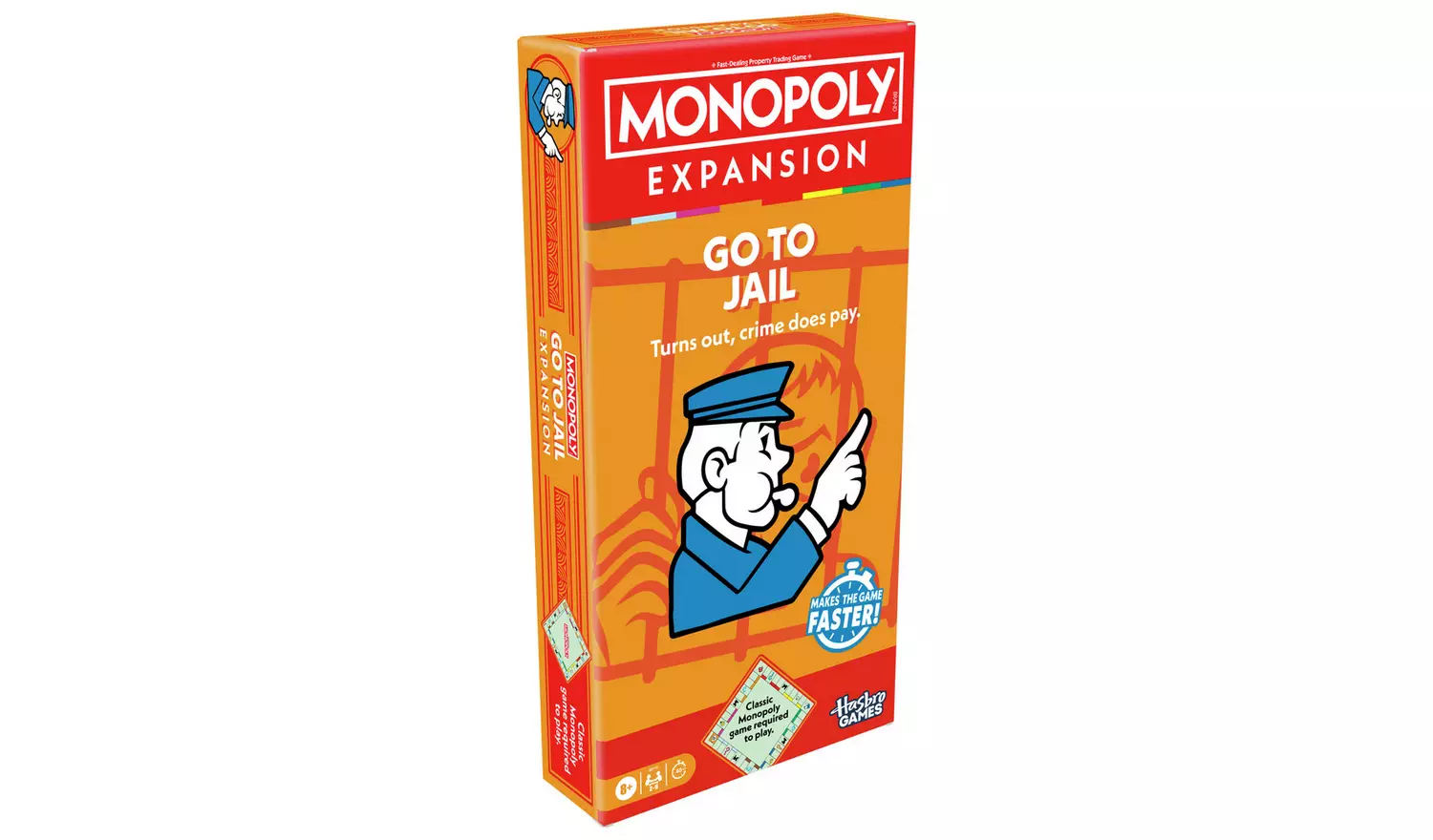 Hasbro Monopoly Go to Jail Expansion Card Pack