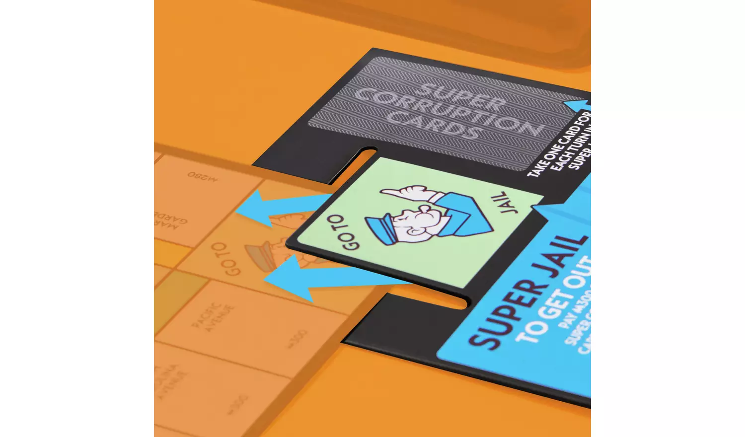 Hasbro Monopoly Go to Jail Expansion Card Pack