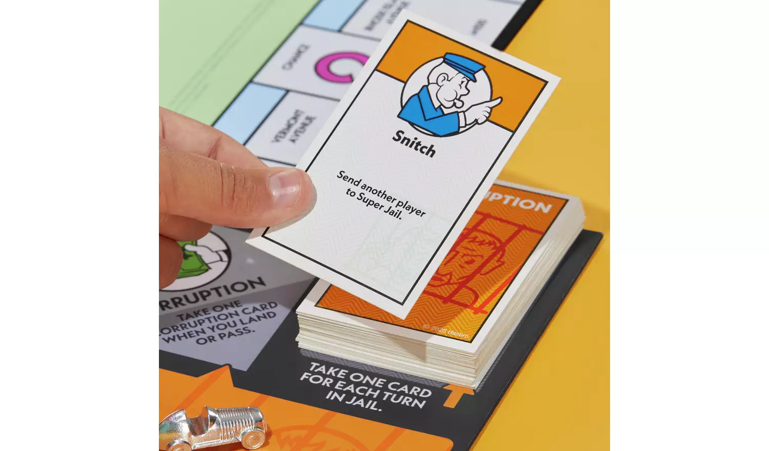 Hasbro Monopoly Go to Jail Expansion Card Pack