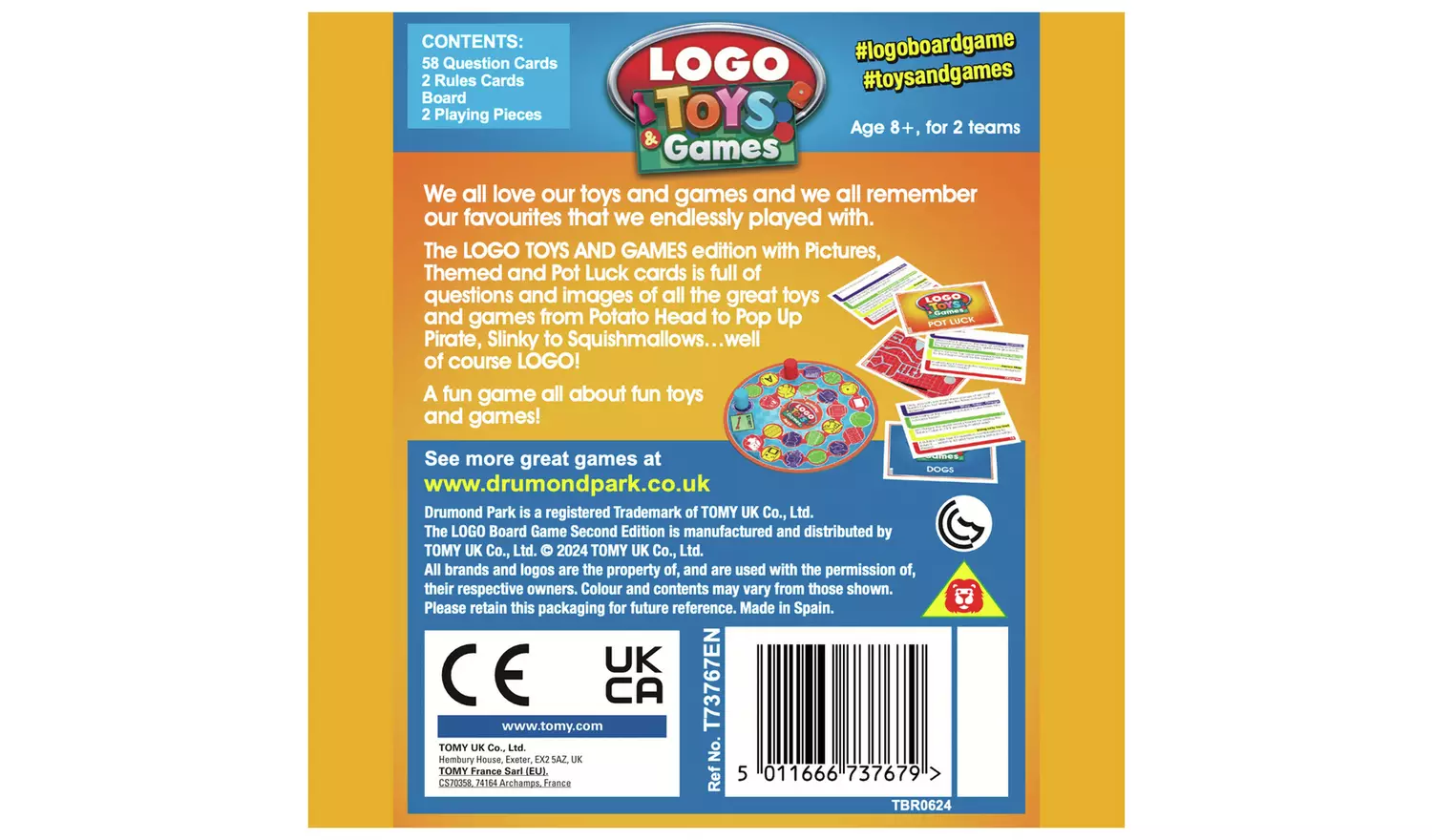 Drumond Park Logo Card Game