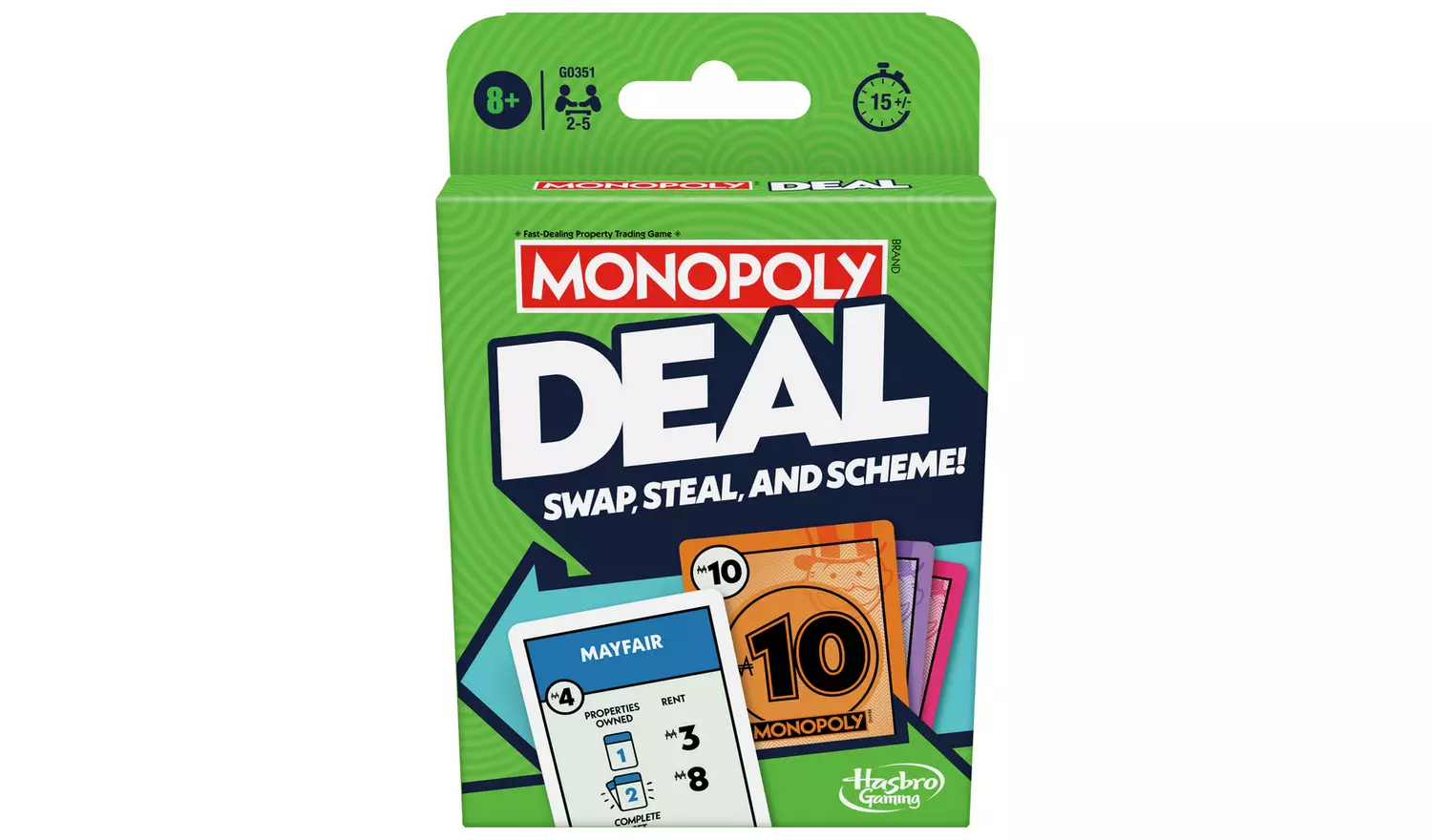 Hasbro Monopoly Deal Card Game from Hasbro Gaming