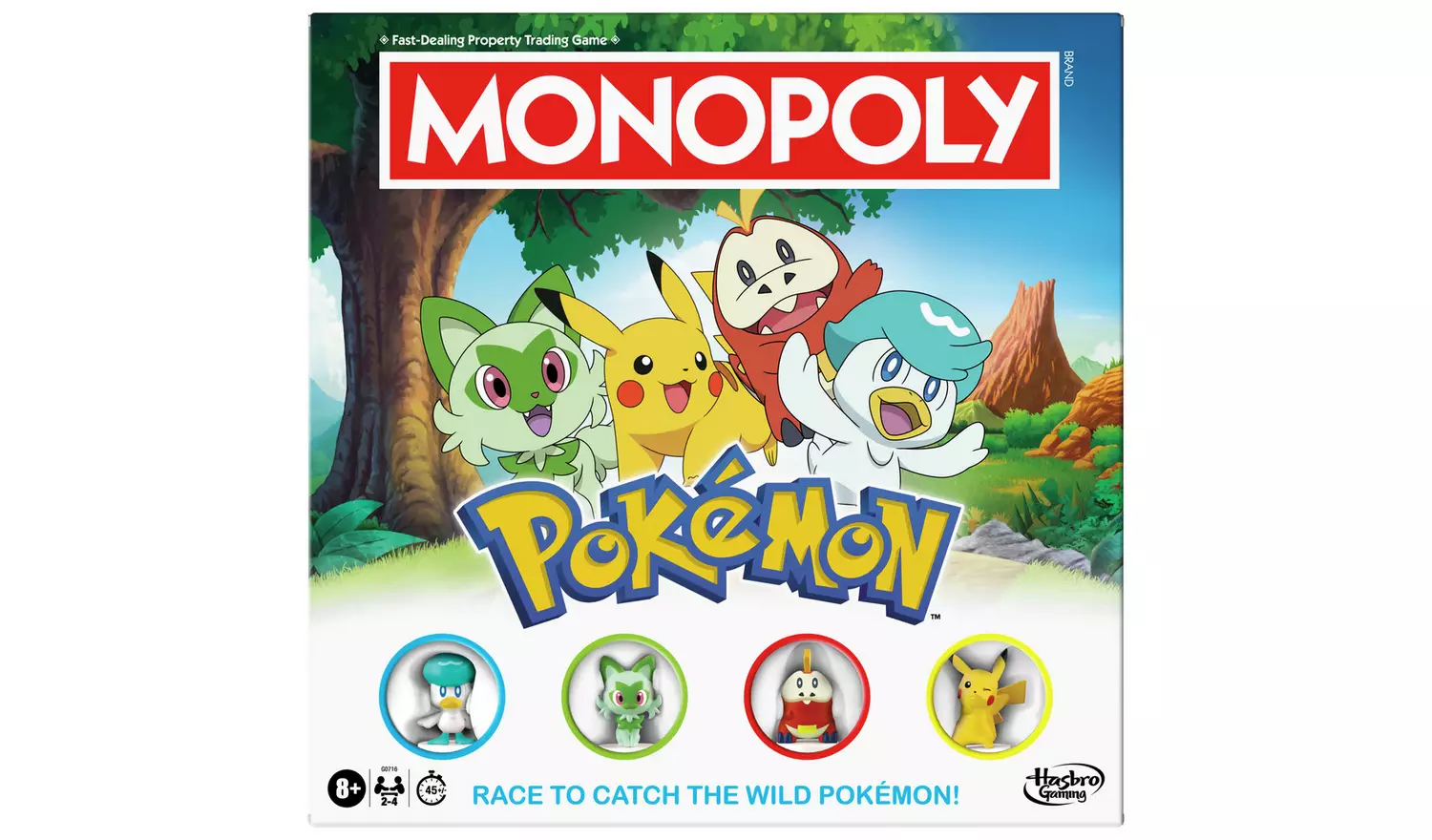 Hasbro Monopoly Pokemon Edition Game from Hasbro Gaming