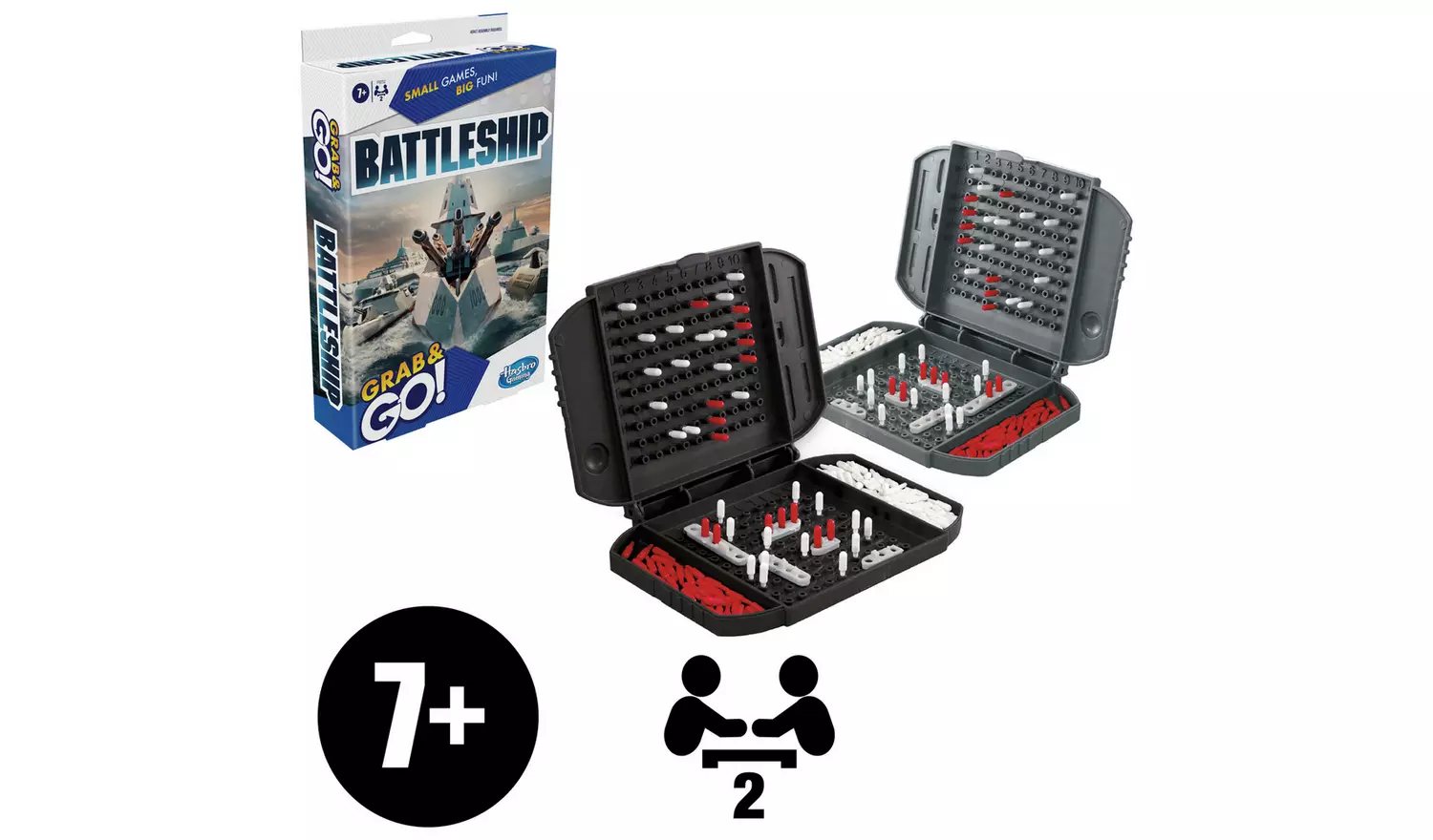 Hasbro Gaming Battleship Grab and Go Game from Hasbro Gaming