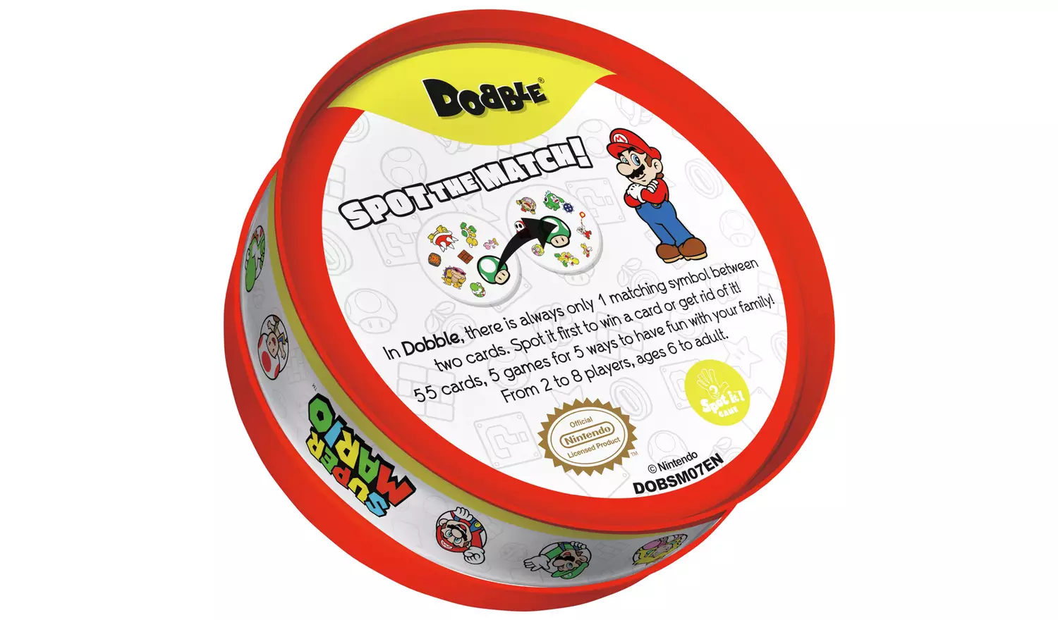 Zygomatic Dobble Mario Game