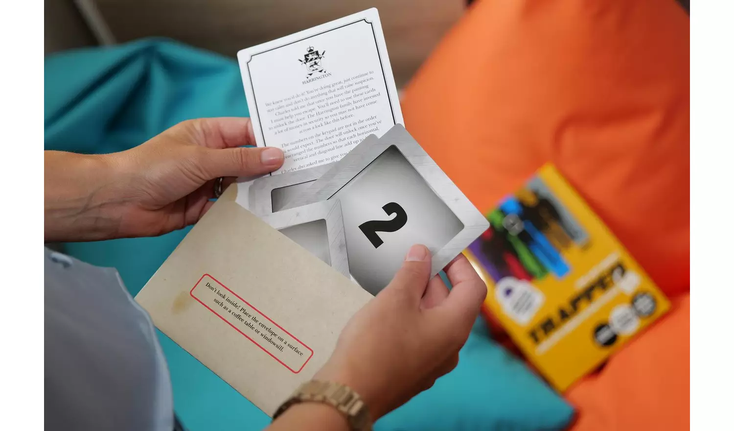 Trapped Escape Art Heist Room Game