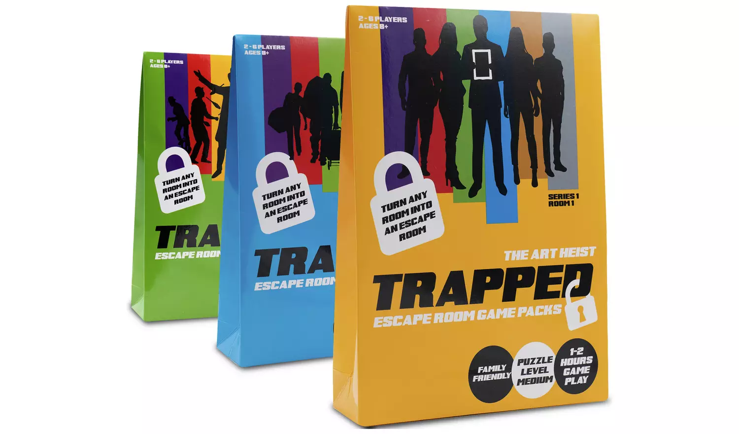 Trapped Escape Art Heist Room Game