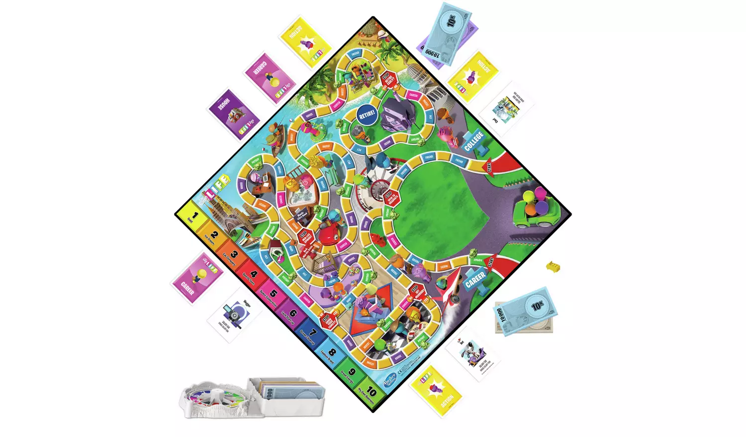 The Game of Life Board Game from Hasbro Gaming