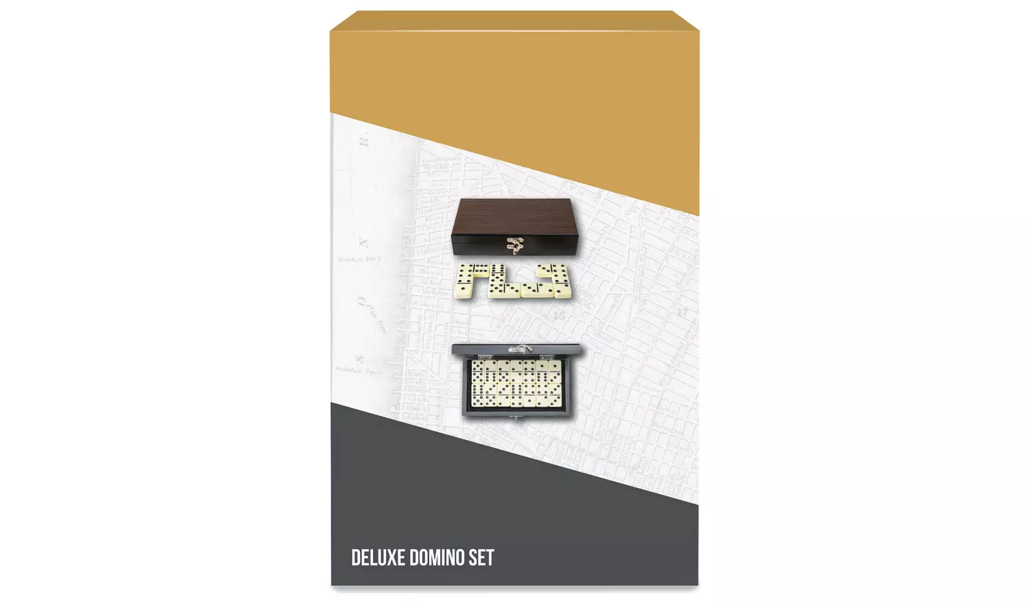 Craftsman Wood Veneer Deluxe Dominoes