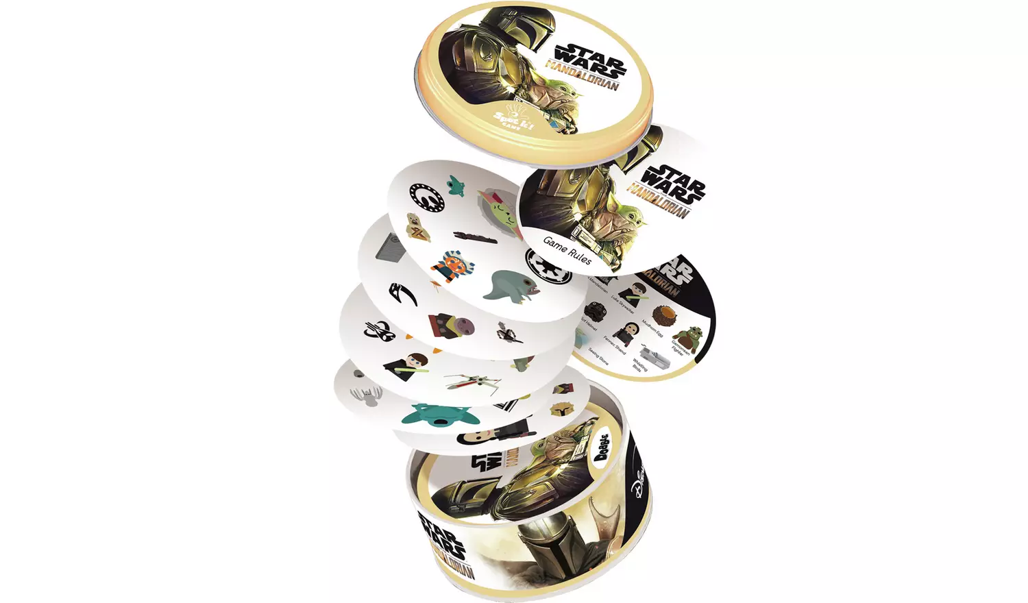 Dobble Star Wars Mandalorian Game