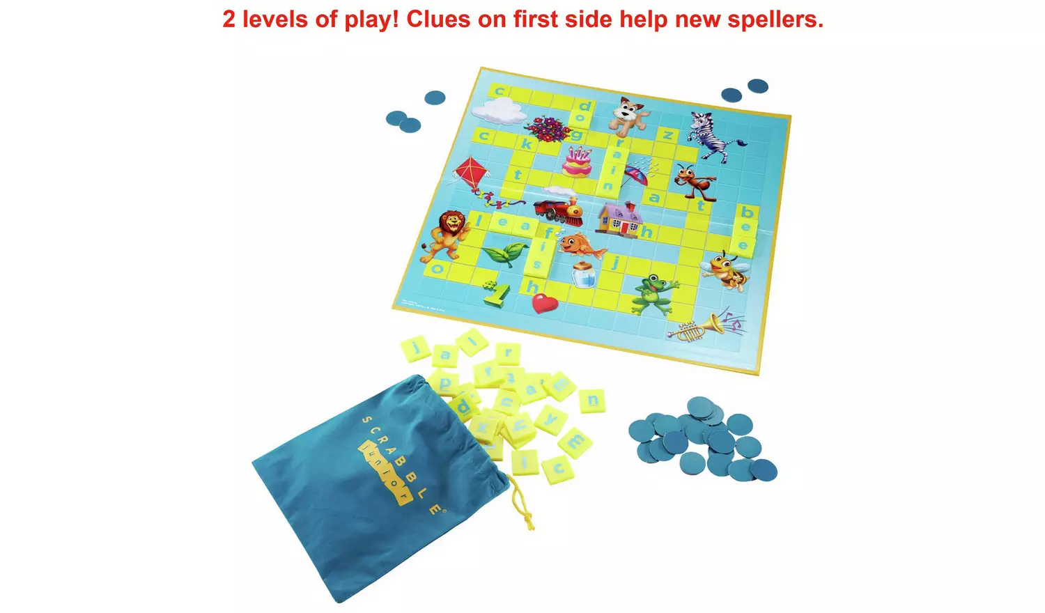 Scrabble Junior Word Board Game