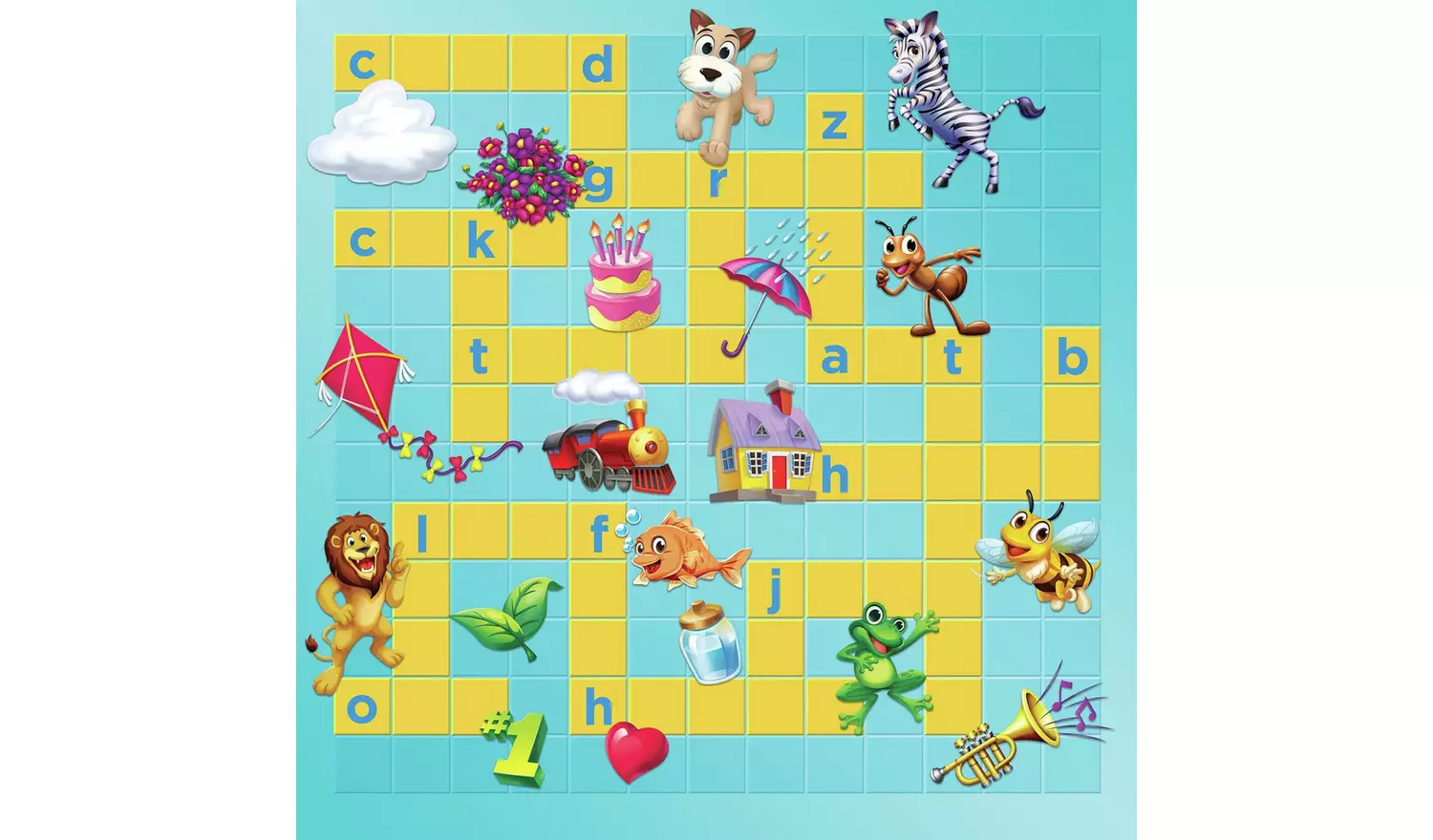 Scrabble Junior Word Board Game