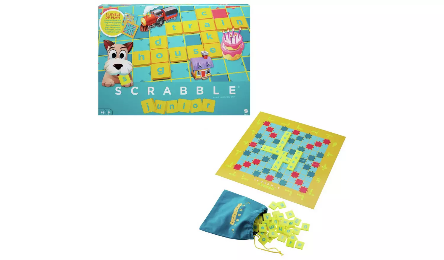 Scrabble Junior Word Board Game
