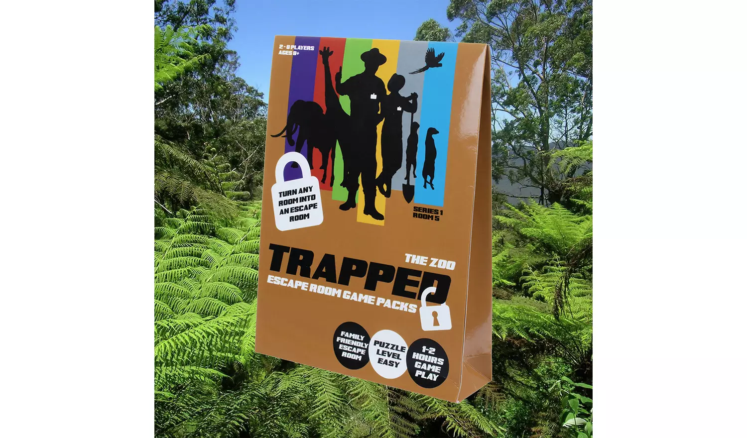 Trapped Escape Room Game Packs The Zoo