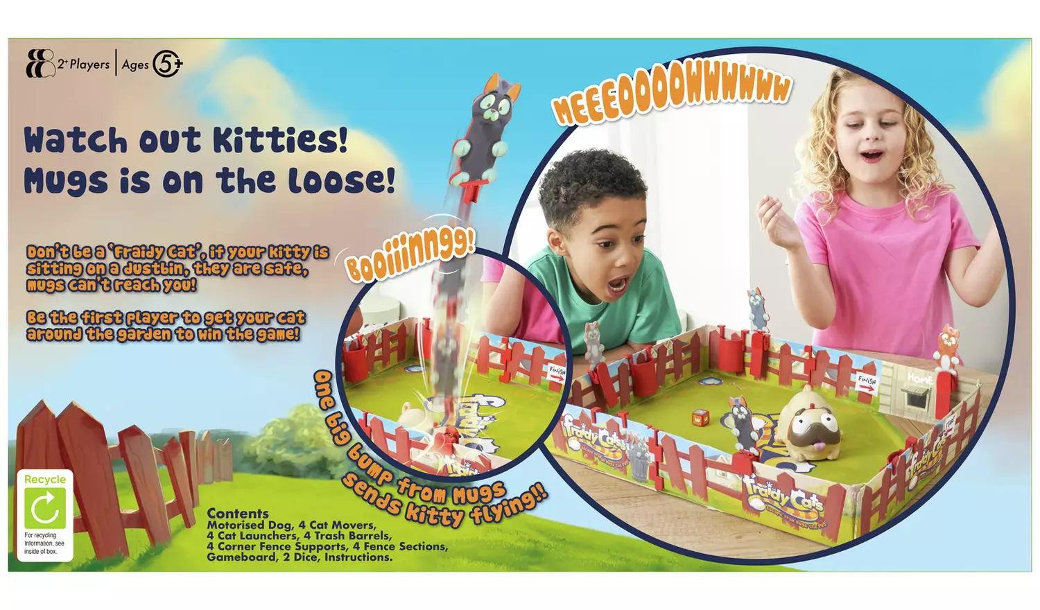 Fraidy Cats Board Game