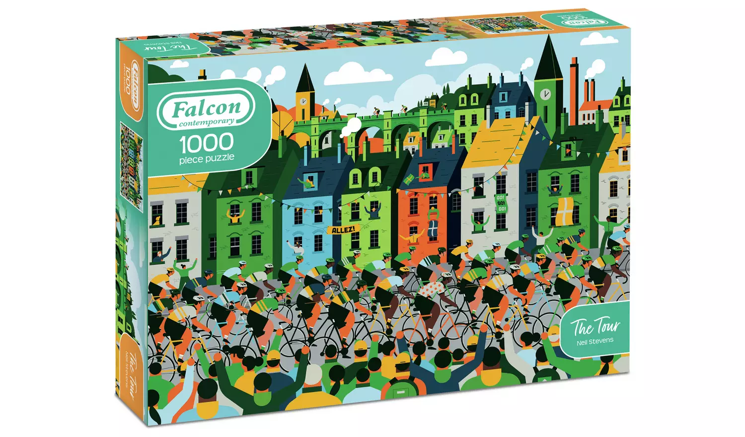 Falcon Contemporary The Tour 1000 Piece Jigsaw Puzzle