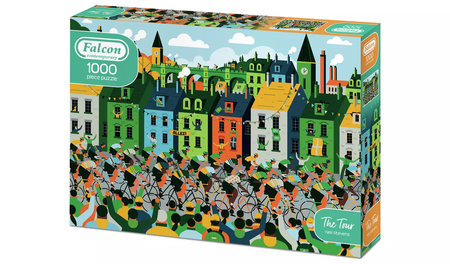 Falcon Contemporary The Tour 1000 Piece Jigsaw Puzzle