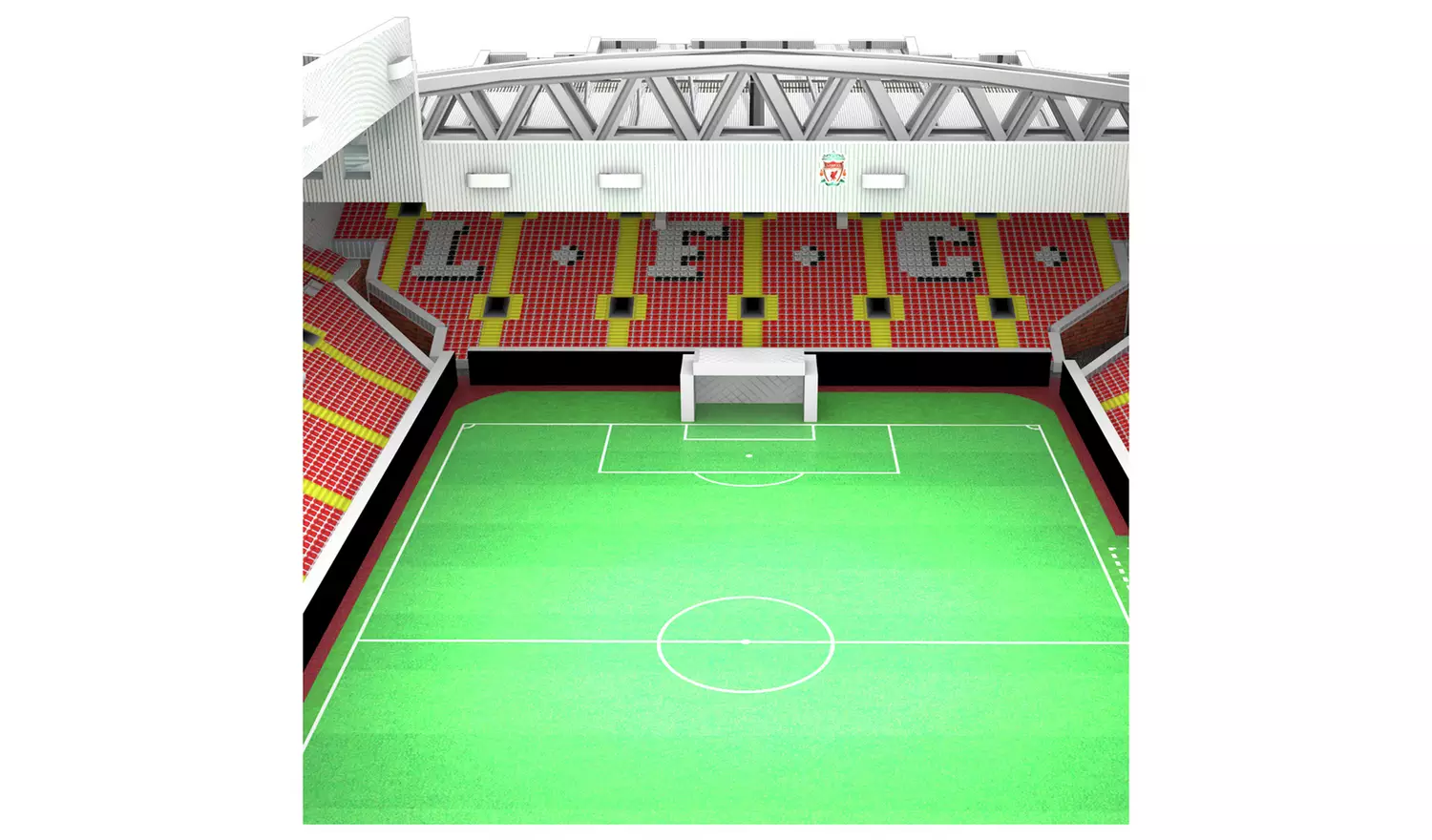 Liverpool Football Club Anfield Stadium 3D Model Kit Puzzle