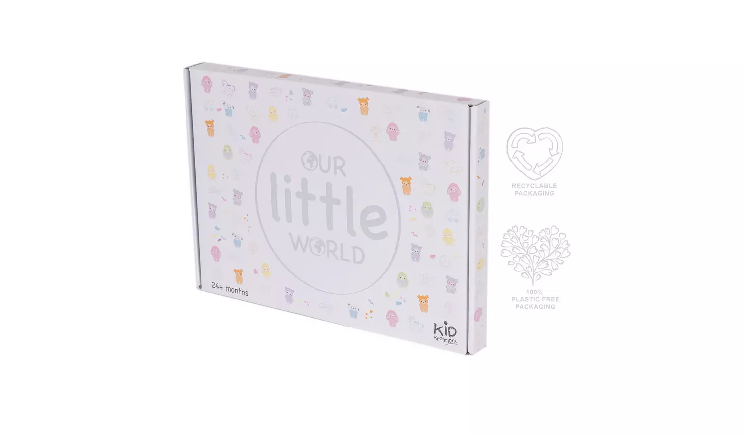 Our Little World Wooden Sensory Clock Puzzle