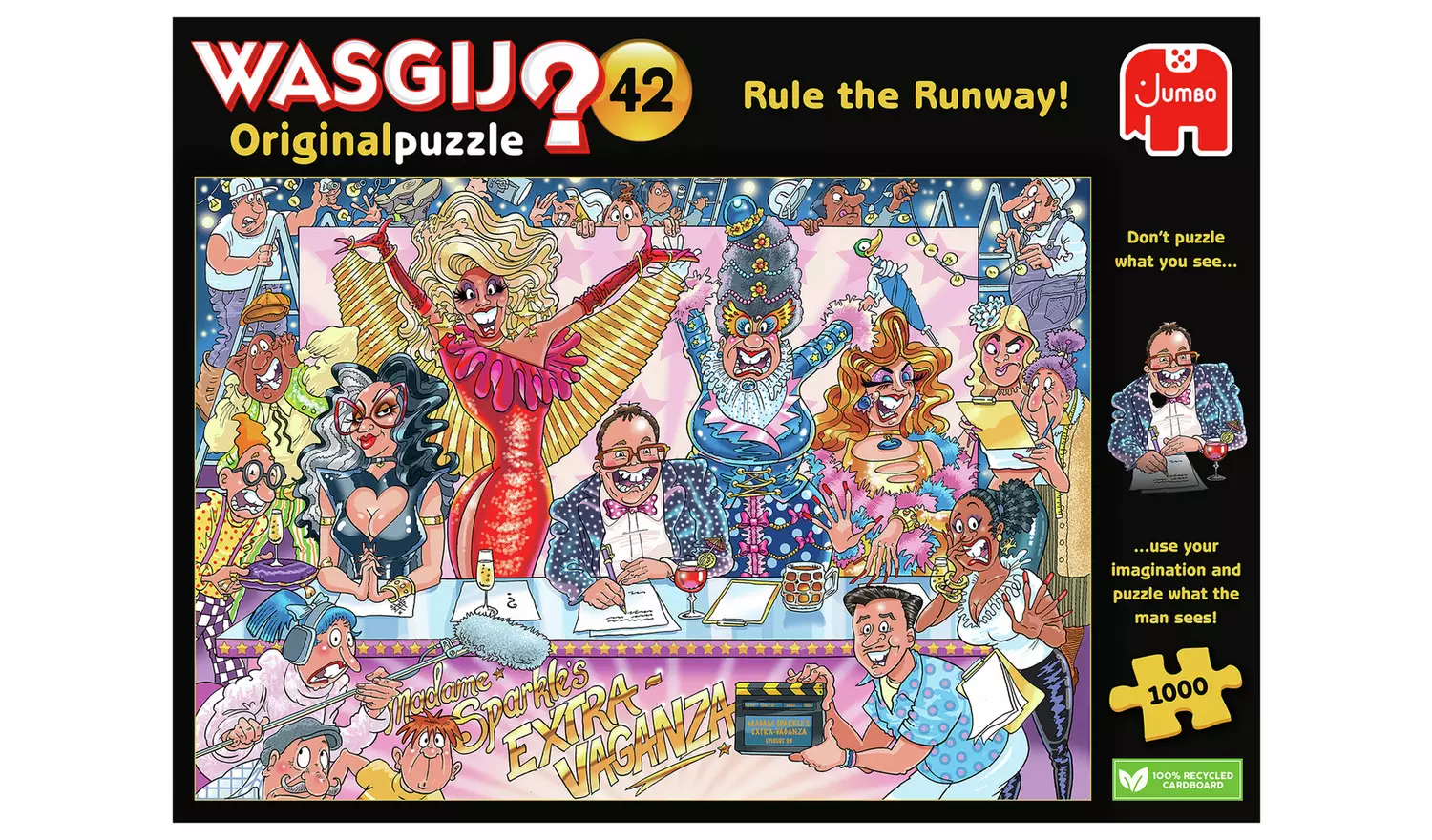 Wasgij Original 42 Rule The Runway 1000 Piece Jigsaw Puzzle