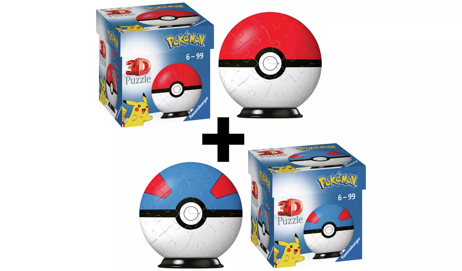 Pokémon 3D 54 Piece Ball Twister Puzzle
