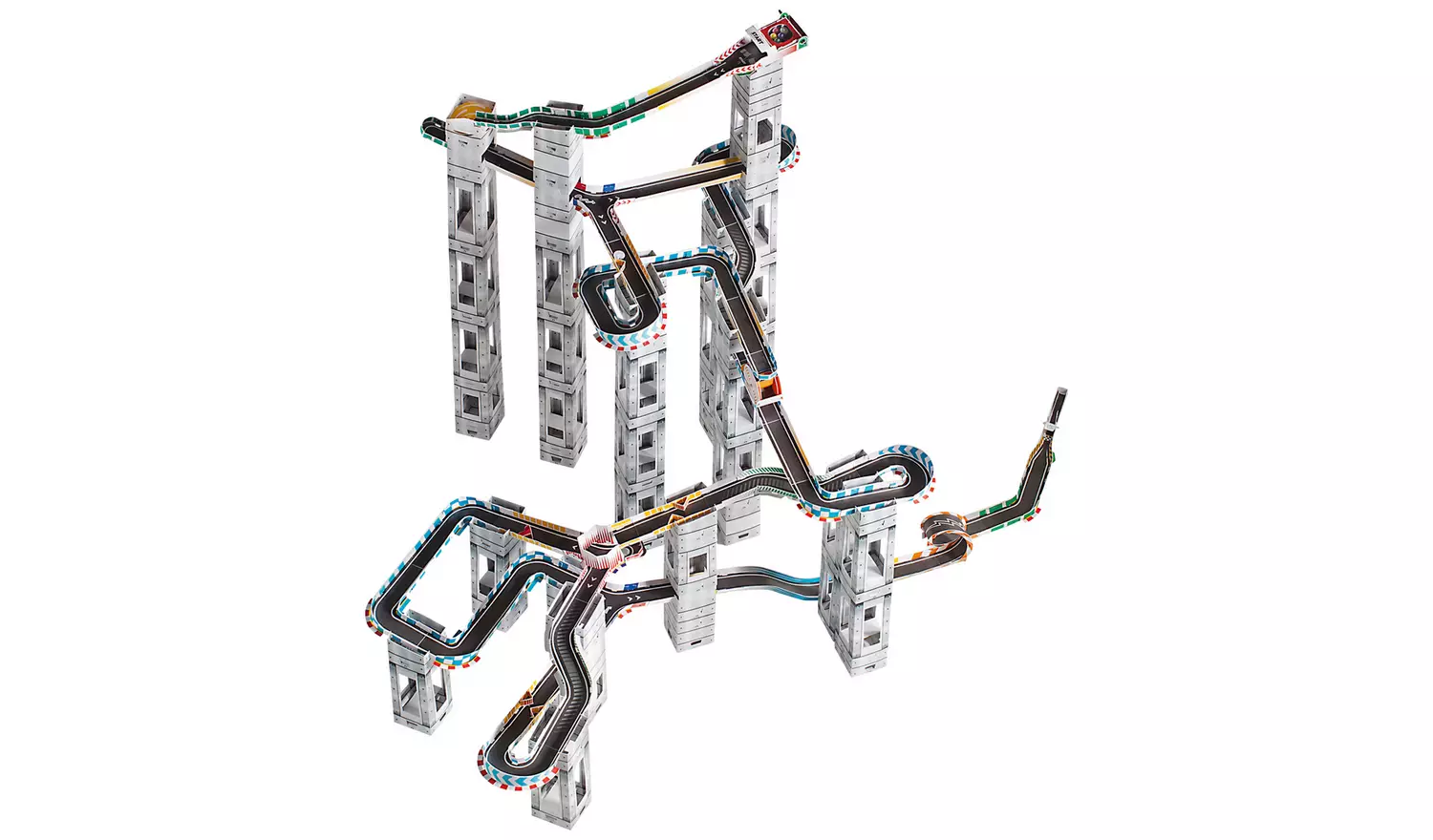 Marble Race Trax 114 Pieces 3D Puzzle