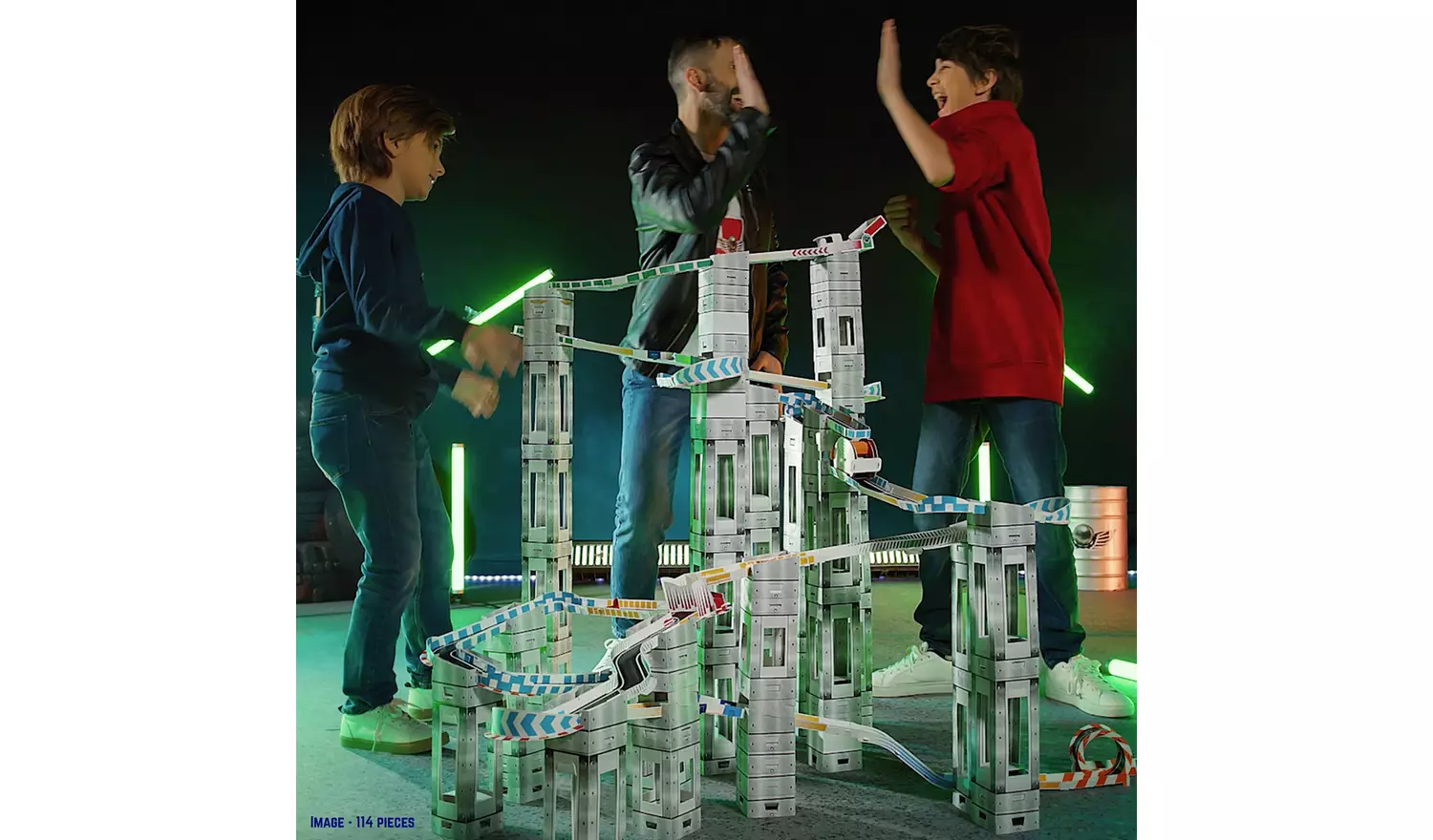 Marble Race Trax 114 Pieces 3D Puzzle