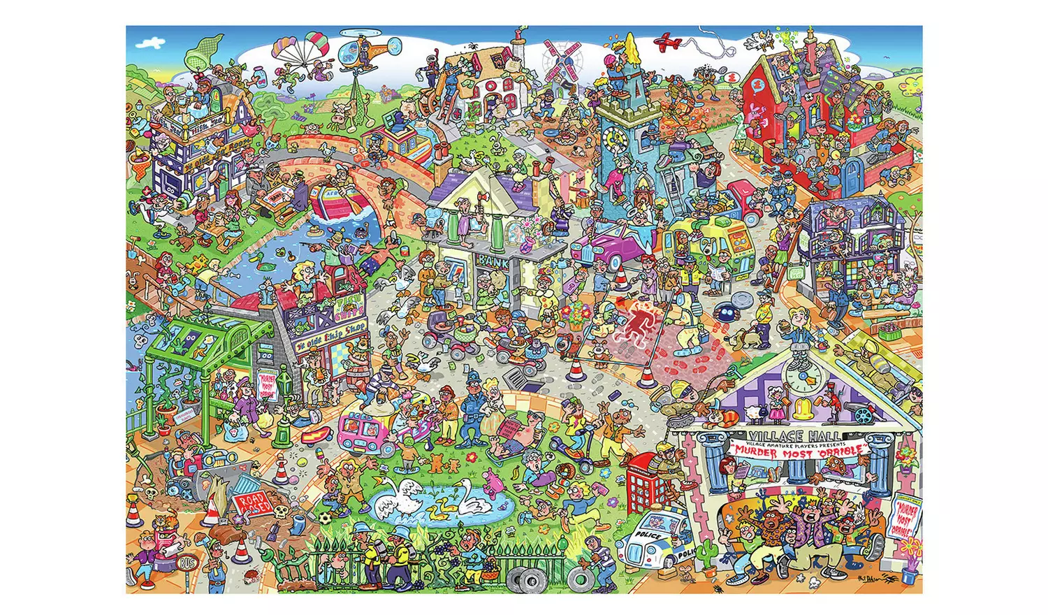 Jokesaws Midsummer Mayhem 1000 Pieces Puzzle