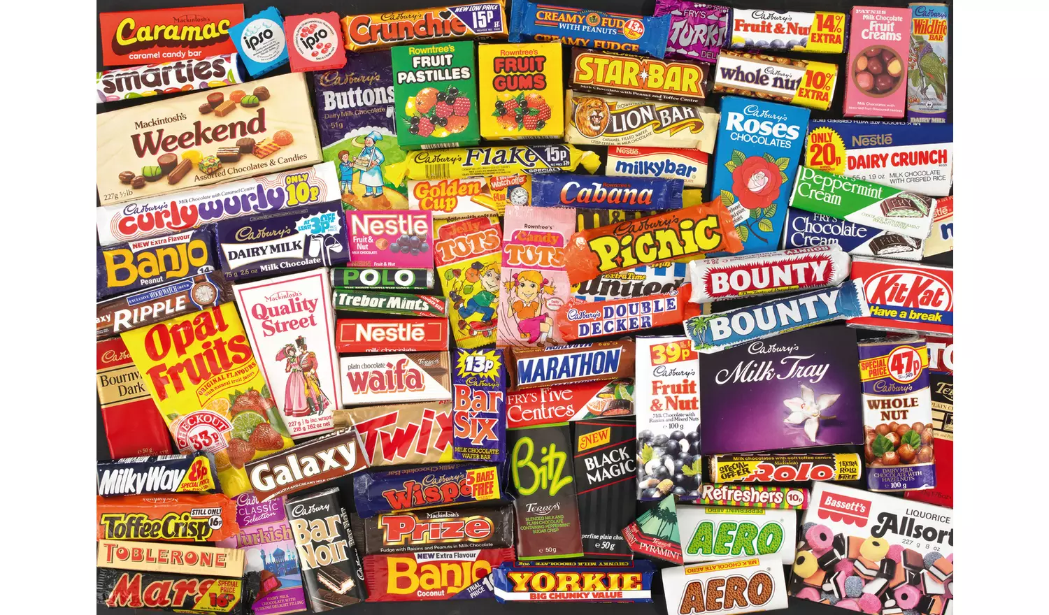 Memories of the 1980s 1000 Pieces Puzzle