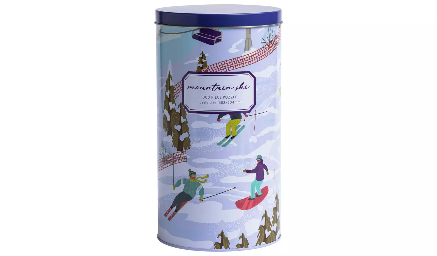 Argos Home Mountain Ski Jigsaw Puzzle