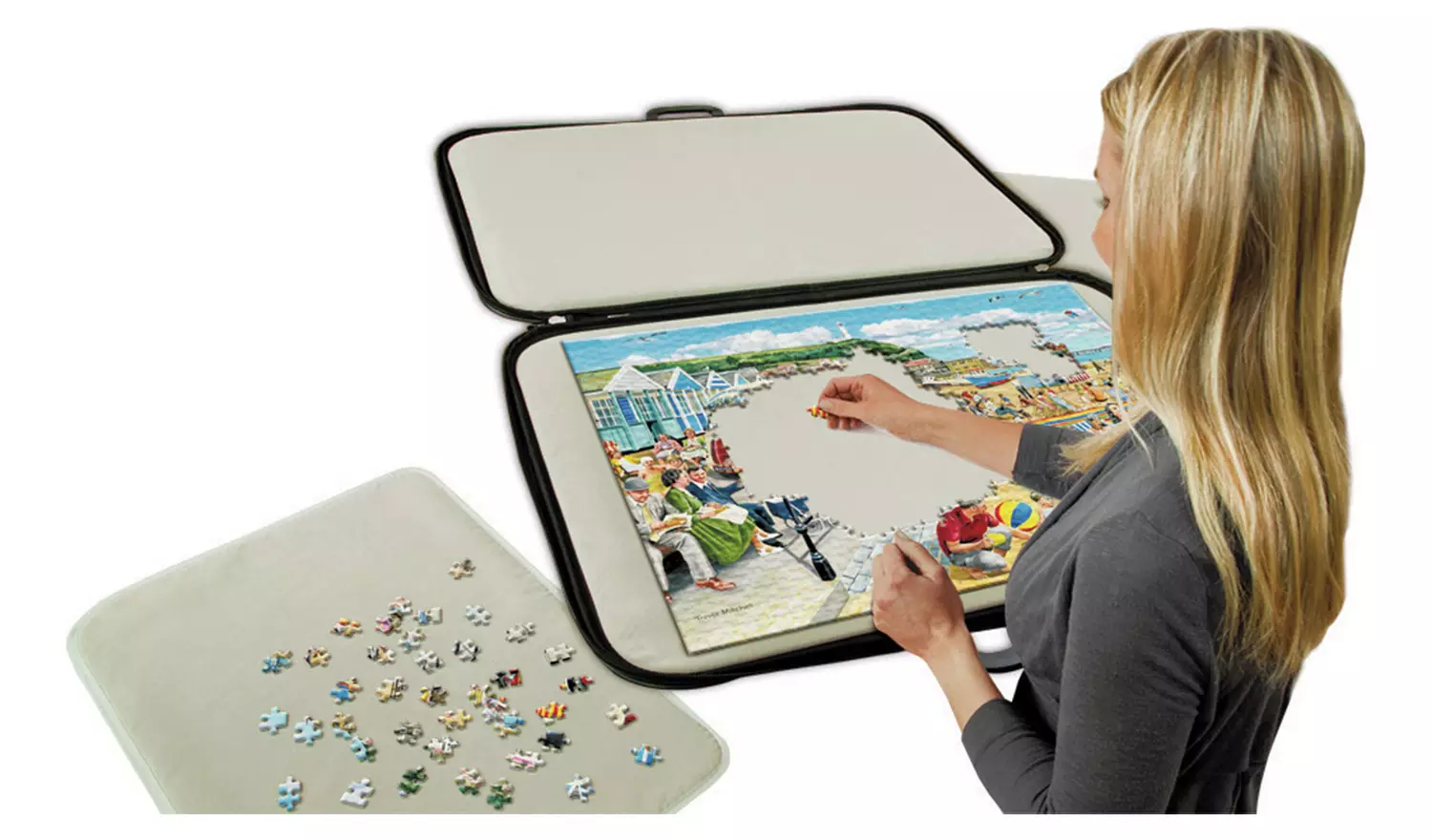 Puzzle Mates Portapuzzle Deluxe Jigsaw Puzzle Carrier