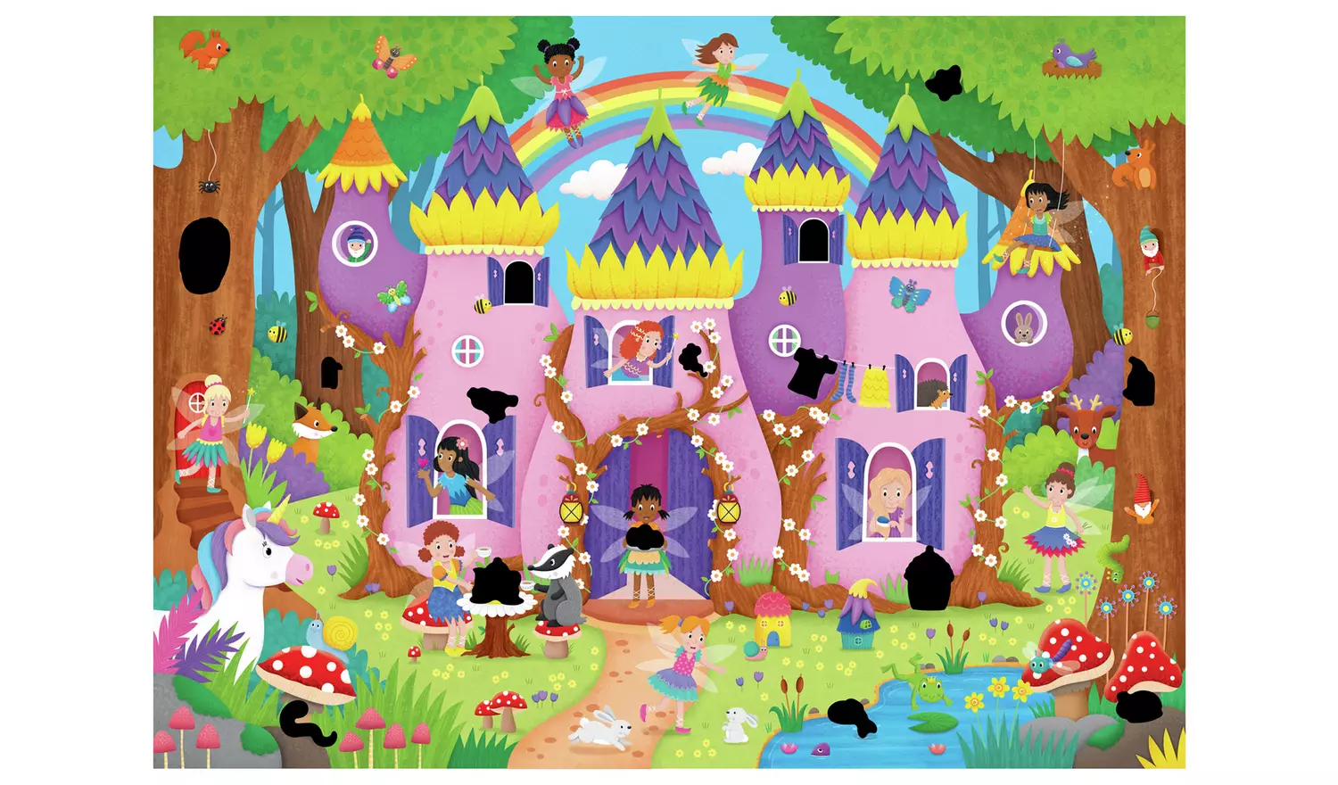 Galt Toys Fairy Palace 50 Piece Magic Puzzle