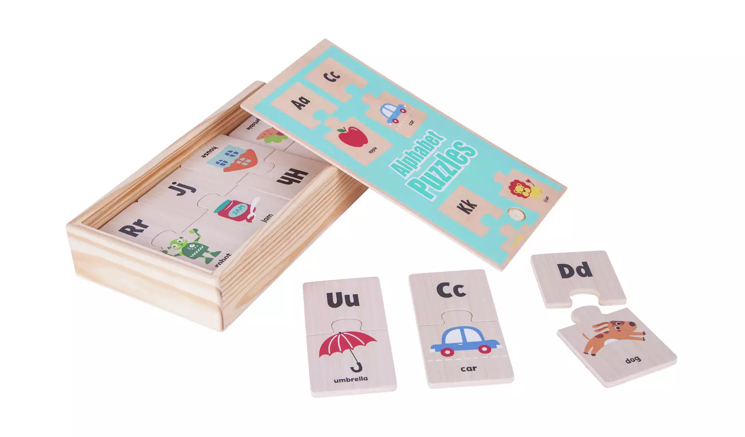 Chad Valley Alphabet Wooden Puzzle