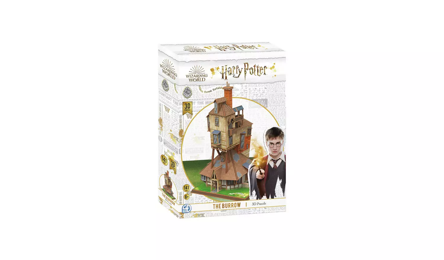 Harry Potter The Burrow 3D Model Kit Puzzle