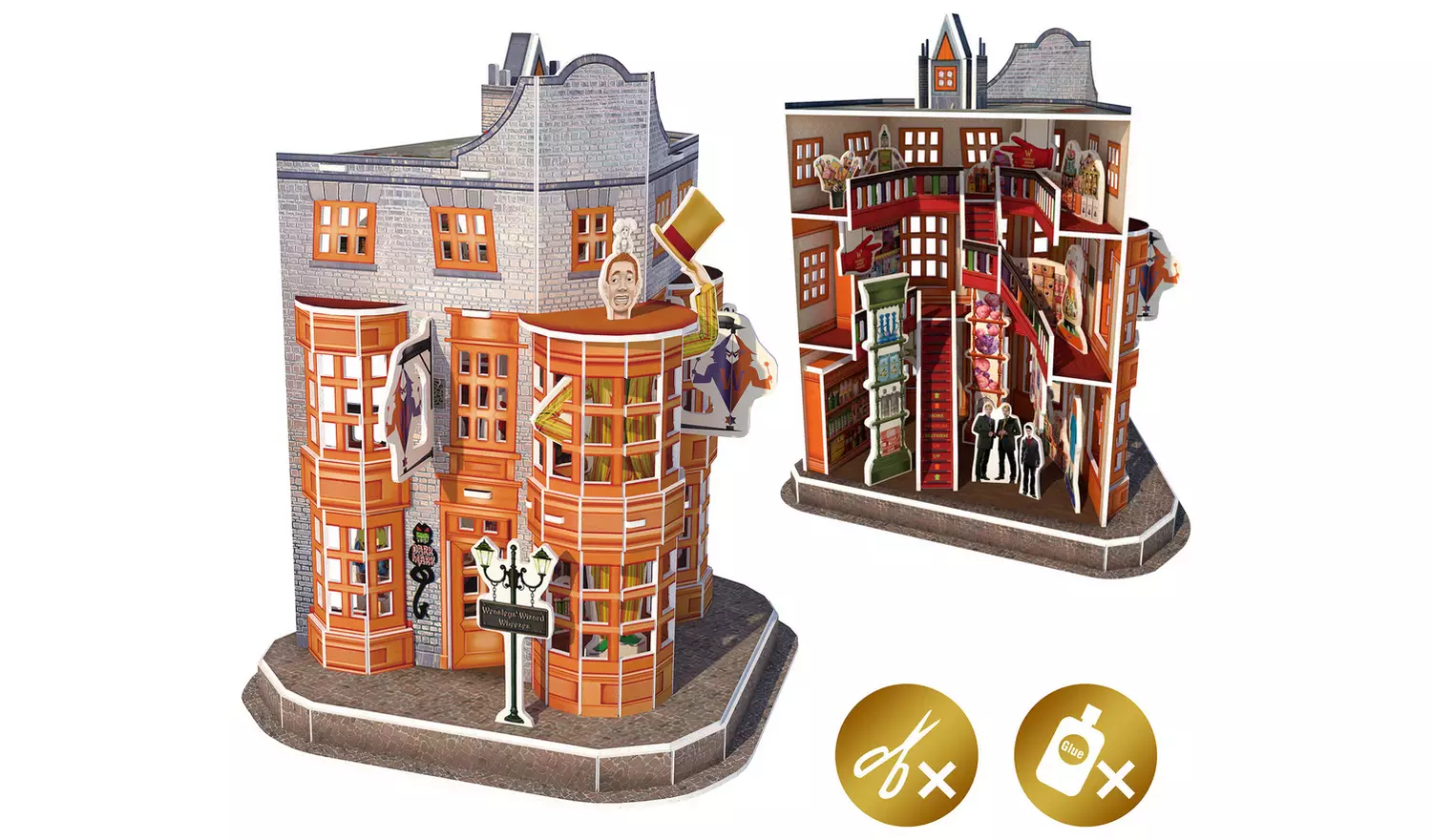 Harry Potter Weasley's Wizard Wheezes 3D Model Kit Puzzle