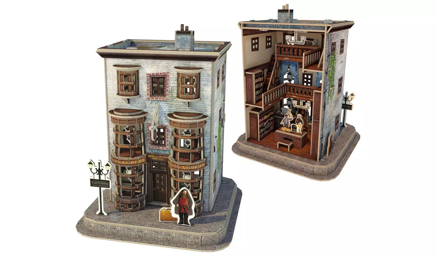 Harry Potter Diagon Alley Olivanders 3D Model Kit Puzzle