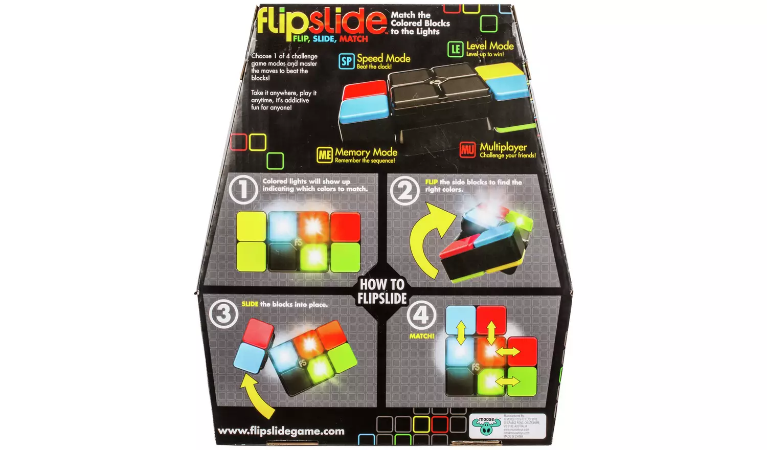 Flipslide Electronic Puzzle Game