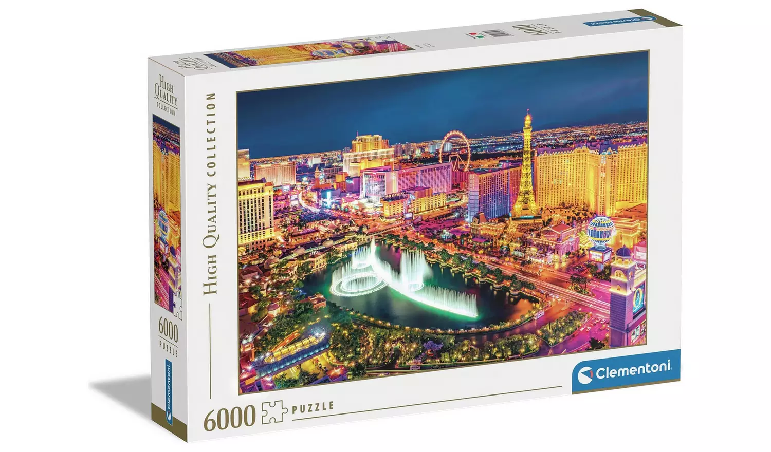 Clementoni HQC Las Vegas 6000 Piece Jigsaw Puzzle