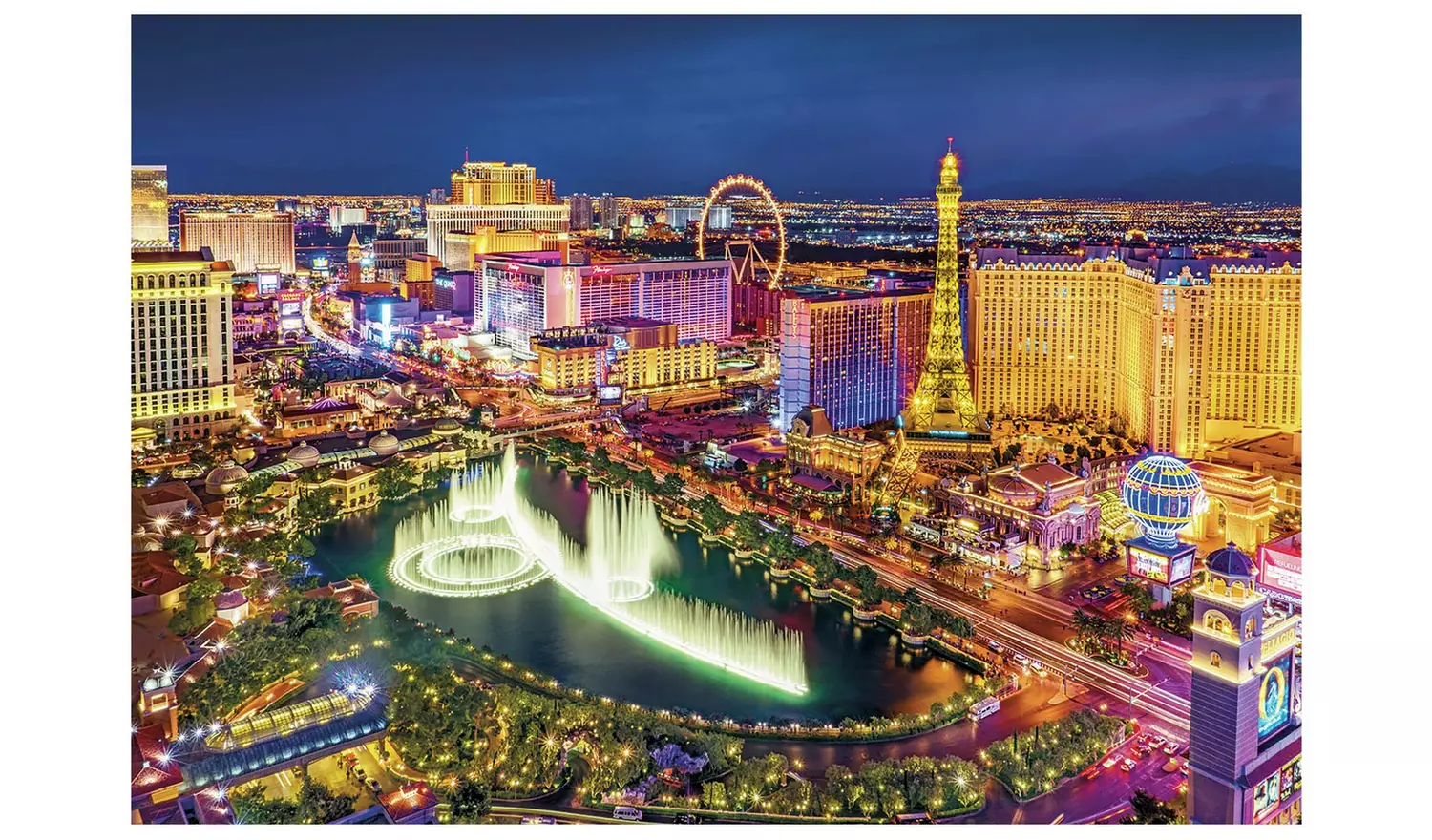 Clementoni HQC Las Vegas 6000 Piece Jigsaw Puzzle