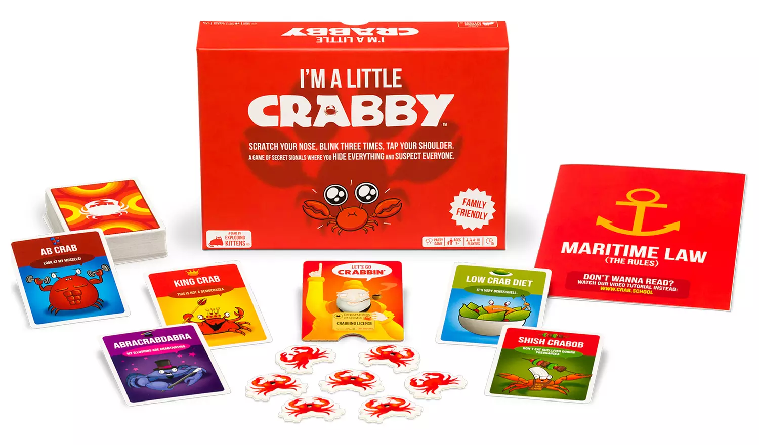Exploding Kittens I'mA Little Crabby Game