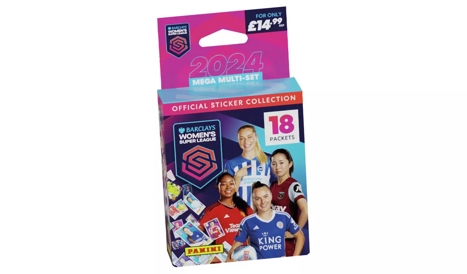 Panini Women's Super League 2023/24 Stickers Mega Multiset