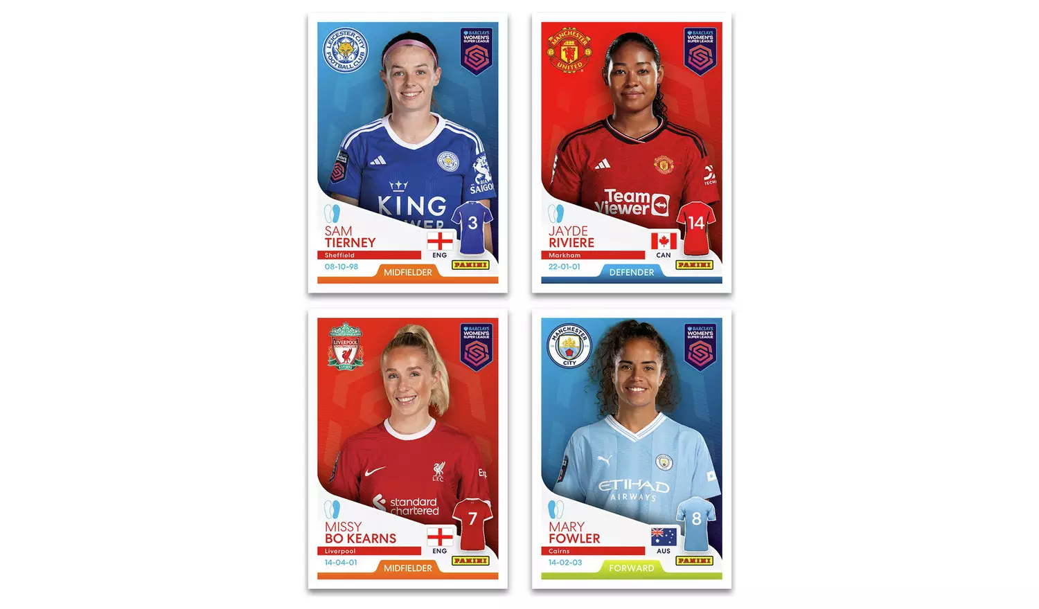 Panini Women's Super League 2023/24 Sticker Collection Packs