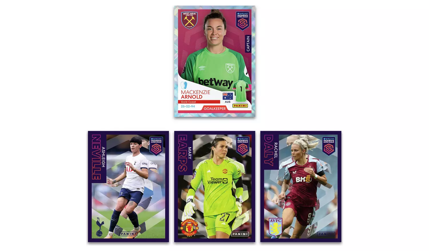 Panini Women's Super League 2023/24 Sticker Collection Packs