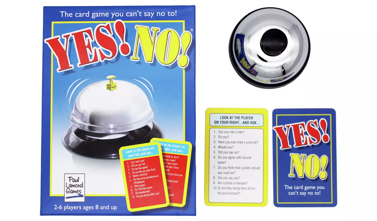 Yes! No! Family Card Game