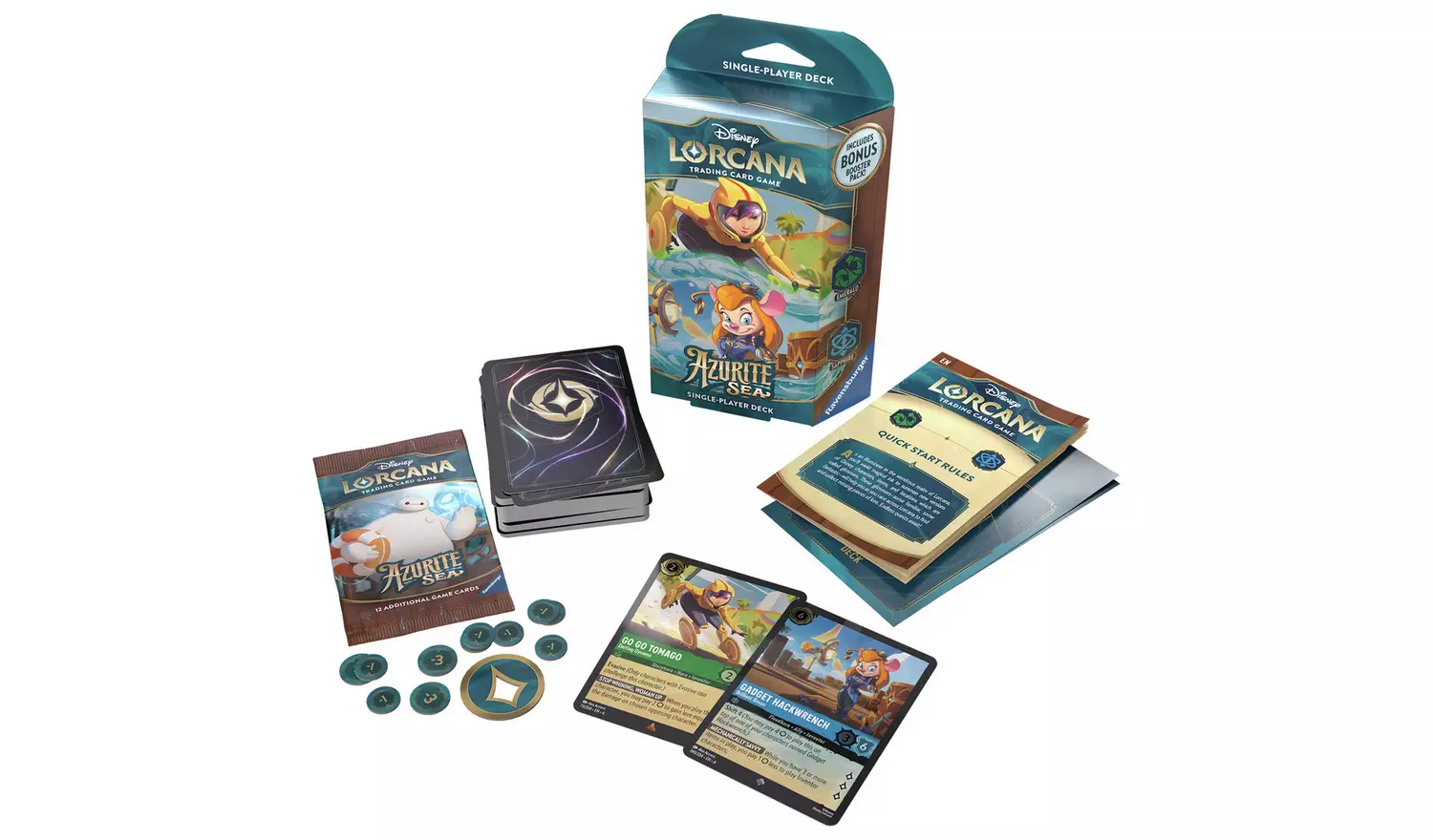 Disney Lorcana Trading Card Starter Deck Set