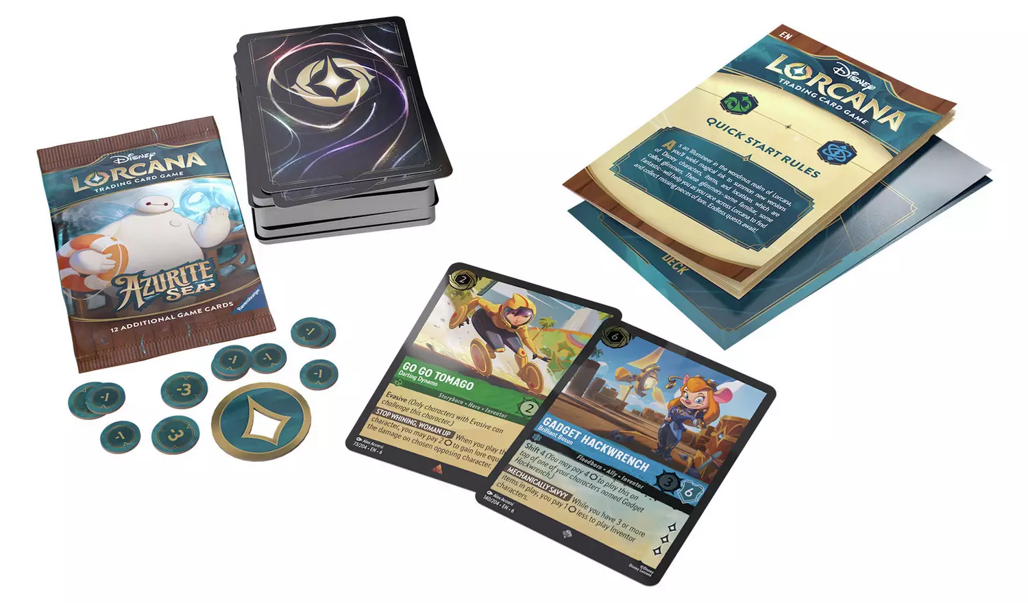 Disney Lorcana Trading Card Starter Deck Set