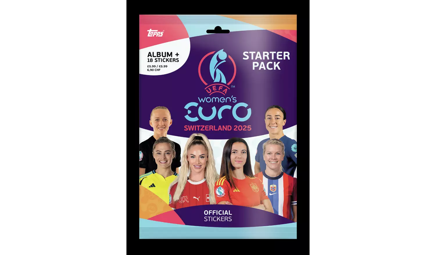 Topps UEFA Women's Euro 2025 Starter Bundle