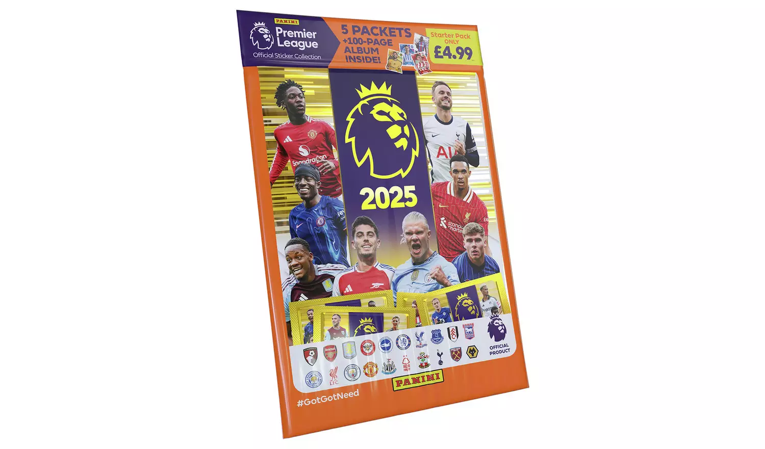 Panini Premier League Sticker 2025 Starter Album