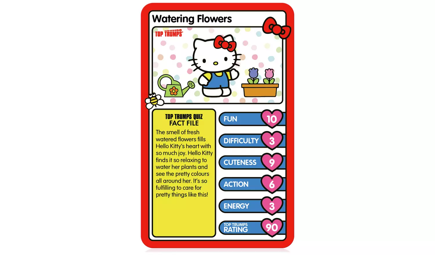 Hello Kitty Top Trumps Game