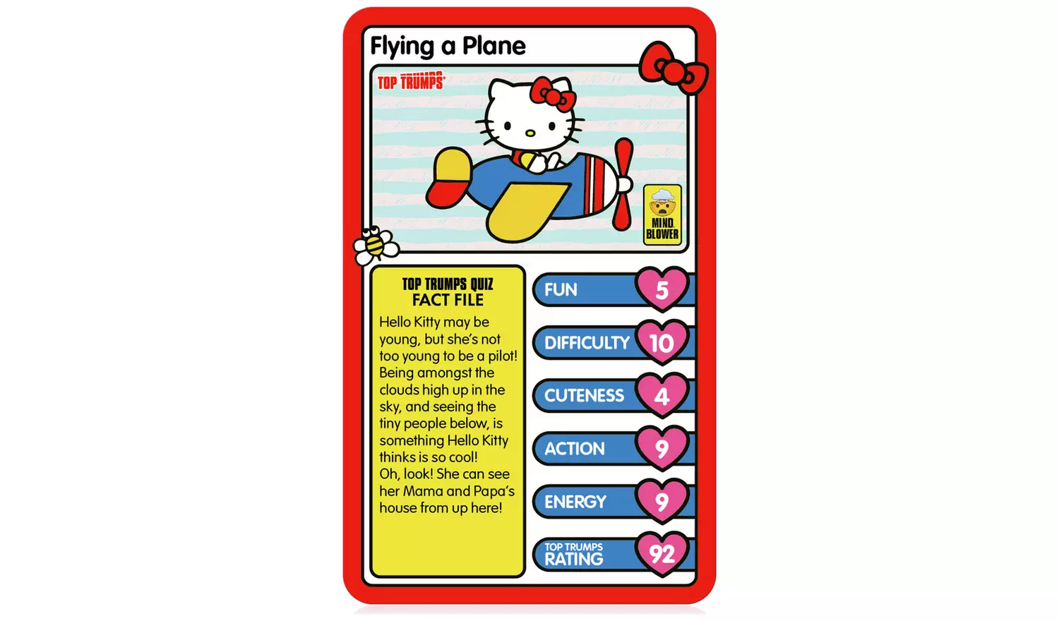 Hello Kitty Top Trumps Game