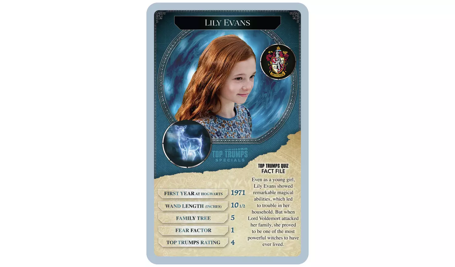 Harry Potter Witches And Wizards Top Trumps Tin Card Game